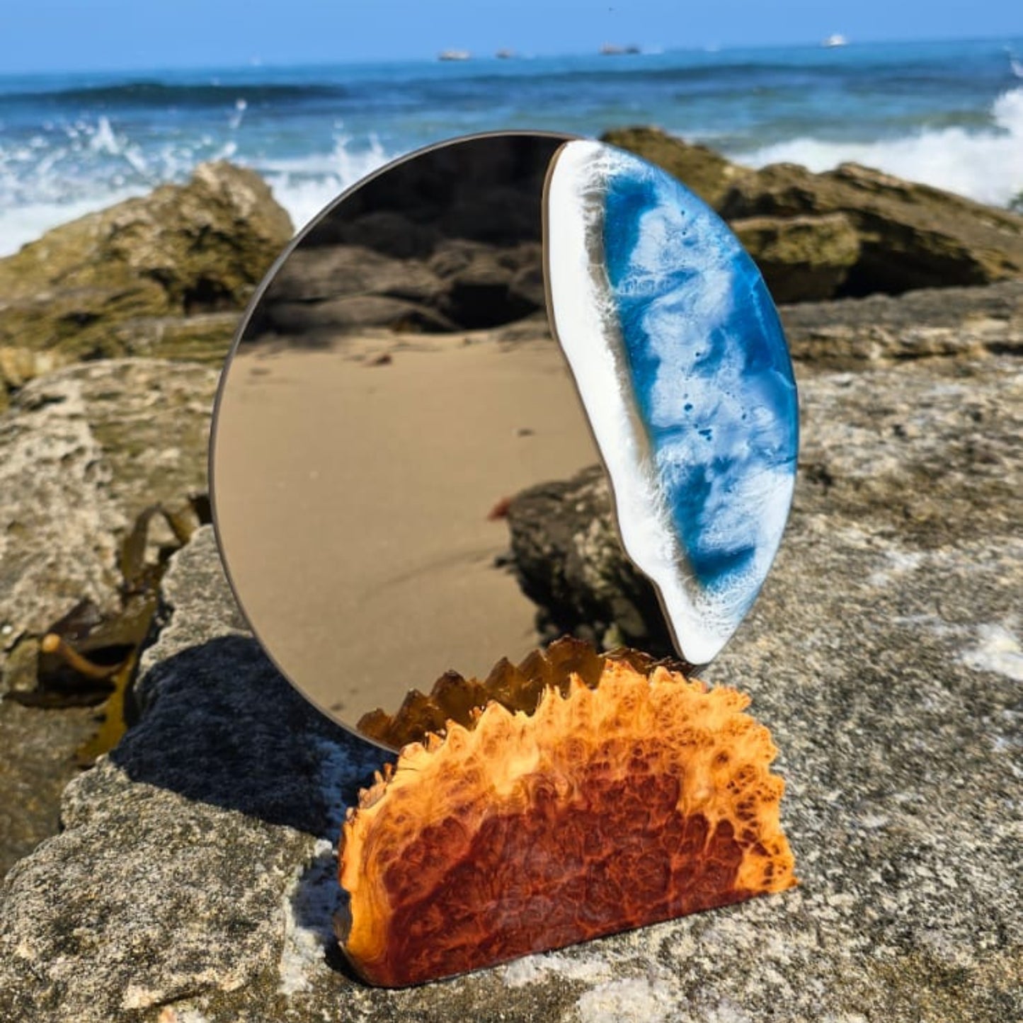 Wave Reflection on Burl