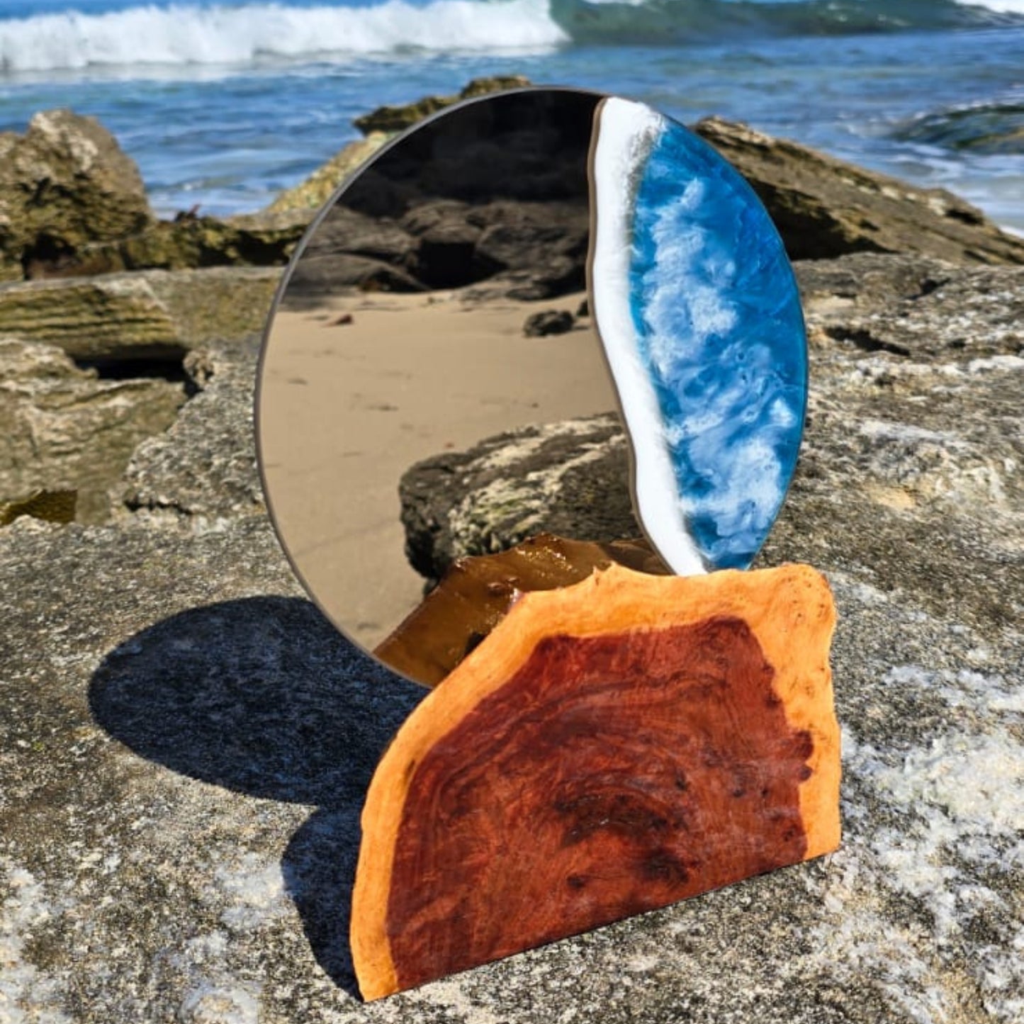 Wave Reflection on Burl